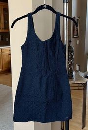 Hollister Navy Lace Dress