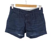 Dear John Finnegan Roll-Cuff Denim Shorts 25