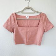 LPA Dusty Pink Crop Top