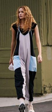 FP Movement Hot Shot Onesie Colorblock in Raindrop Combo SM