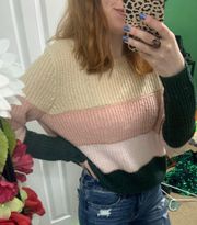 Boutique Cropped Sweater 