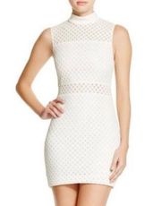 Elizabeth & James Neri Lattice Stretch Crepe Mini