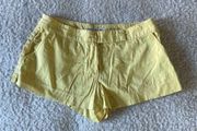 Trina Turk Yellow Shorts