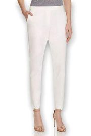 Theory Thaniel Approach Stretch Cropped Pants Ivory 10