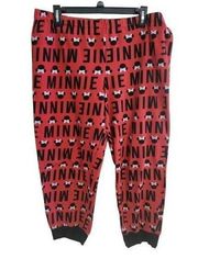 Disney Minnie Mouse Cozy Pj Bottoms Size XL