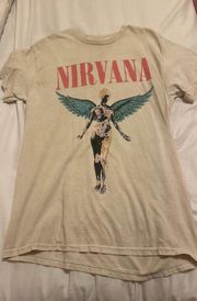 nirvana oversized tee 