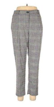 Vince Camuto High waist Plaid print Dress Pants