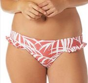 Raisins Women's Dusty Blush Santorini Lowrider Brief Bikini Bottoms sz M