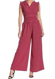 Max Studio Wide Leg Jumpsuit M