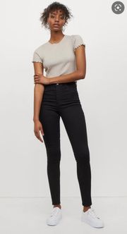 High Waist Skinny Jeans