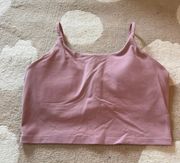 padded workout tank sports bra