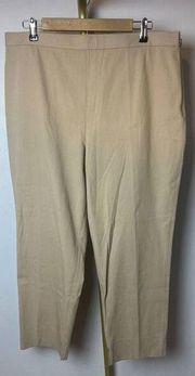 St. John Khaki Crop Pants Women's Sz. 16