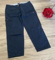 Tommy Hilfiger navy cropped pants size 10