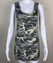 Zenana Green Camouflage Tank