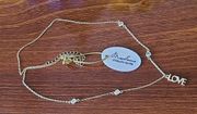 Mia Sarine Dainty 16" Love Necklace