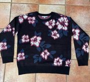 Daniel Rainn flower sweater M