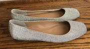 Womens INC crystal ballerina flats