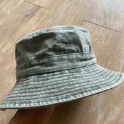 mineral washed women hat