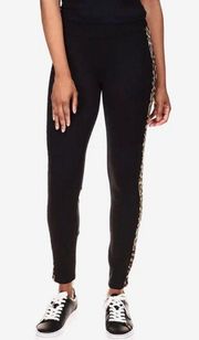 Michael Kors Petite Cheetah Stripe Leggings Cheetah Size XS New w/Tag Retail $98