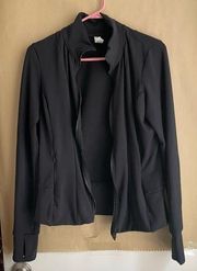 Black Yogalicious Athletic Jacket