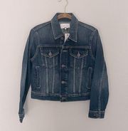 CURRENT/ELLIOTT The Baby Trucker Jean Jacket NWT