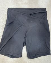 Soft Gray Bike Shorts