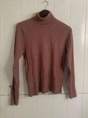 Brown Turtleneck