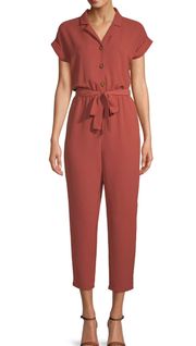 Burnt Orange Jumpsuit