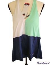 NWT FILA Size Medium Performance Tennis Halter Top With UV Protection