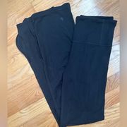 Athleta  Flare Split Hem Yoga Pant