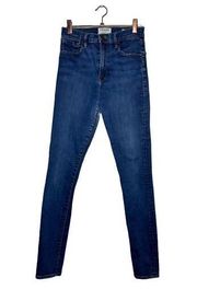 Frame Ali High Rise Skinny Jeans Stretchy Flawed Size 26