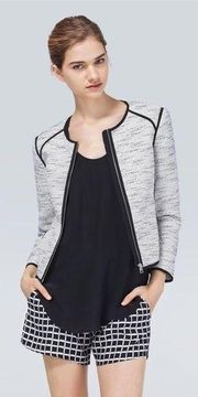 Aritzia Wilfred Cropped Boucle Tweed Mabillon
Blazer