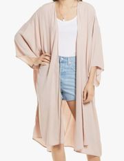 Treasure & Bond Woven Duster Pink Adobe