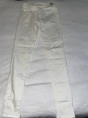 White Levi Jeans