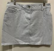 Tommy Hilfiger Blue Jean Mini Skirt - Size 8