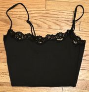 NWOT  Fits Everybody Lace Cami (Cropped)