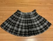 Pleated Mini Skirt