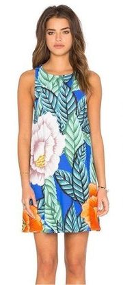 Mara Hoffman Swing Dress in Flora Blue Sz XS