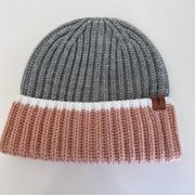 Frye Colorblock Knitted Beanie