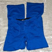 Grey's Anatomy royal blue Scrub pants, size XXS, drawstring waist