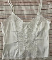 Lace And Silk Tank