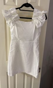 Mini White Dress
