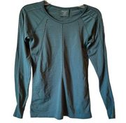 Athelta Foothills Long Sleeve Top in Nordic Teal