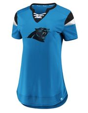 NWT  Fanatics Carolina Panthers Teal Top sz Small