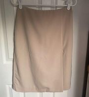 UniQlo Beige Pencil Skirt Size Medium 28-29 inch Waist Brand New Without Tags