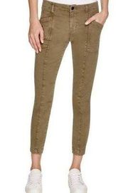 J Brand Byrnes Olive Drab Ankle Cargo Pants 26