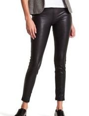 Blank NYC Faux Leather Pants Black Elasticized Waist Women’s 32 74K-1545NOK