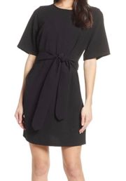 Front Tie Shift Dress