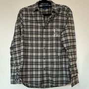 Apt. 9 Plaid Button Down Shirt Size S