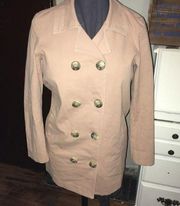 Sundance double breasted lightweight trench coat